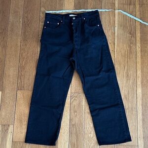 Levi’s Premium Ribcage Straight Ankle Jeans